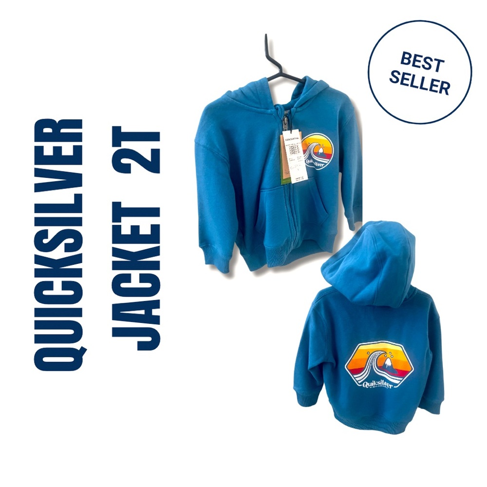 Brand New Quicksilver Boy’s Jacket – Never Worn